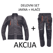 Mix zaščitna oprema EMERTON+ delovni set (jakna+hlače do pasu), 50