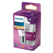 Philips LED sijalica 60w p48 e27 ww, 929002979055, ( 17938 )