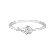 Diamant Exquis Prstan srebrna