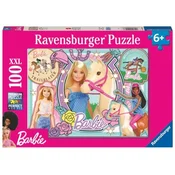 Ravensburger Barbie XXL sestavljanka – 100 delov (12004028)
