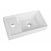 Keramični umivalnik za stranišče 40 x 22 x 8 cm - 23