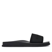 Calvin Klein Natikači City Sandal Mule Webbing HW0HW02887 Črna
