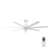 Lucci air 213182 - LED plafonski ventilator ATLANTA 1xGX53/12W/230V bela + daljinski upravljac