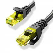 shumee Omrežni patchcord U/UTP 6 Montis RJ45/RJ45, 5 m, črne barve, internet