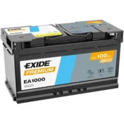 Avtomobilski Akumulator Exide Premium EA1000 12V 100Ah 900A D+ s Carbon Boost 2.0 Tehnologijo