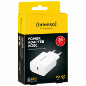 (Intenso) Punjac kucni, brzi, USB-C, 3A, 20W - Power Adapter W20C