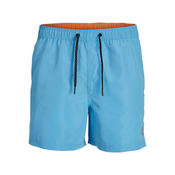 JACK & JONES Kratke kopalne hlače FIJI, modra