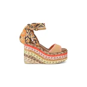 Kurt Geiger London sandali z visoko peto Chelsea Scarf Wedge