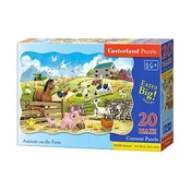 PUZZLE 20 KOM MAXI ŽIVOTINJE NA FARMI