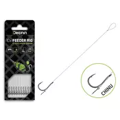 Delphin Feeder Fluoro Sting / 10x / 8cm/0,30mm/Chinu 4