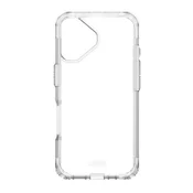 iPhone 16 UAG PLYO plasticno kucište za telefon, vrlo otporno na udarce, prozirno stražnje pokrivalo, PROZIRNO 114486114343