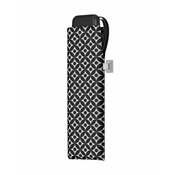 Doppler Ženski dežnik CARBONSTEEL SLIM UNI Minimals black