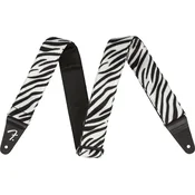 Fender Wild Strap 2 Wild Zebra Tekstilni remen za gitaru (Kao novo)