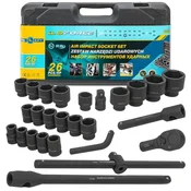 Iloforce Set udarnih orodij 26 kosov 3/4