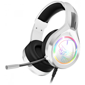 Spirit of Gamer PRO-H8 RGB Slušalke z mikrofonom (MIC-PH8WT) - bele barve