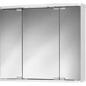 Jokey Omarica z ogledalom Funa LED 68 cm x 60 cm x 22 cm bela