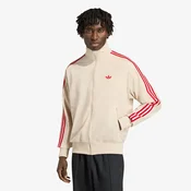 Mikina adidas Firebird Track Top Crystal Linen/ Better Scarlet XXL
