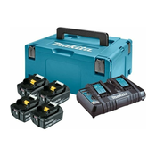 MAKITA LXT power set Makpac Tip3, BL1850Bx4, DC18RD