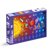 Roovi - Puzzle Osončje - planeti - 240 kosov