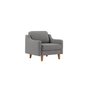 Atelier del Sofa Fotelja Robin 1, Siva