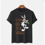 MAFIMI Majica Ej sefe koj ti je vrag, Crna