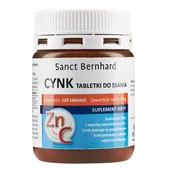 Krauterhaus Sanct Bernhard - Pastile za imunski sistem z cinkom, 120 tablet