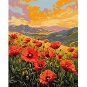 Rayher. Slikanje po številkah, Silence among the poppies