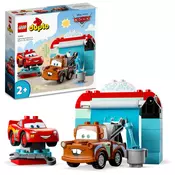 LEGO®® DUPLO® 10996 V umivalniku s Strelo McQueen in Mater