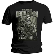 Five Finger Death Punch Majica War Soldier Unisex Black XL