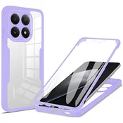 Hibridni Full body ovitek Techsuit ColorVerse 360 za Xiaomi 15T - purple