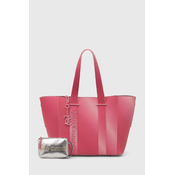 Torba Juicy Couture boja: ružičasta, BEJJM2534WVP