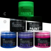 Barvni set za temen tekstil Profil - Galaxy 6 x 50 ml