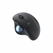 Logitech Miška ERGO M575 Wireless Trackball, Bluetooth, Unifying, grafitna