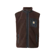 Carhartt WIP Brezrokavnik Prentis čokolada/črna