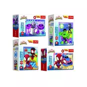Trefl Minipuzzle miniMAXI 20 kosov Spidey in njegovi neverjetni prijatelji 4 vrste