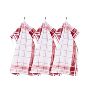 ZIC Set kuhinjska krpa Pharao 70x50cm/tdeča/3 kos/bombaž