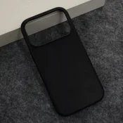 Maska Beautiful Shine Leather za iPhone 17 Pro Max crna