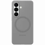 Samsung Silicone Magnet ovitek za Galaxy S26, združljiv z MagSafe - siv