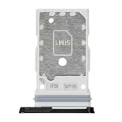 SAMSUNG Samsung, Originalni predal za SIM kartico za Galaxy S22/S22 Plus, dvojni predal za Nano SIM, Siva, (5000220901)