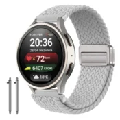 Pleteni pašček Forever Look Me! 3 KW-520, močan, vzdržljiv, siv