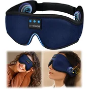 LC-dolida 3D spalna maska z Bluetooth – temno modra