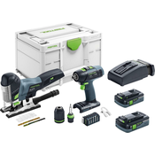 FESTOOL Akumulatorski komplet za montažo T 18 + 3/PSC 420 I-komplet