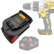Rosfix ADAPTER/PRETVORNIK BATERIJE MILWAUKEE 18V V BATERIJO DEWALT 18V (MIL18DL), (21739225)