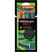Stabilo: GREENcolors ARTY drvene bojice 12kom