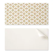 shumee Komplet samolepilnih vinilnih ploščic Elegantni rastlinski vzorec 10x40x20 cm