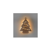 Solight LED zidni ukras božicno drvce 24xLED 2xAA (1V260)