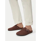 Natikači Guess Jeans EO-KANSAS-02 125AM Temno rjava
