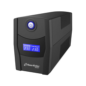 UPS PowerWalker Line-Interactive 1000VA/600W/2xA!uko/RJ45/RJ11/USB