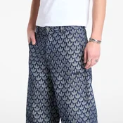 Hlače adidas Denim Loose Monogram Pants Indigo Denim 34