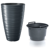 Lonček UH o375mm MAZE antracit višina 579mm